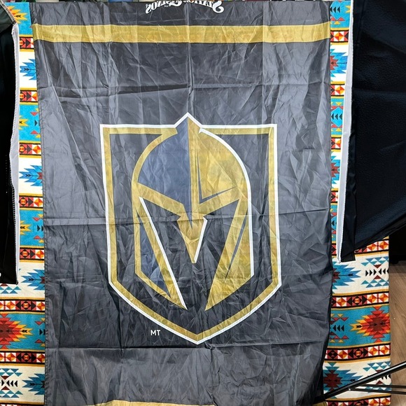 Vegas Golden Knights Other - Vegas Golden Knights Flag Station Casinos NHL Hockey‎ Banner Decor